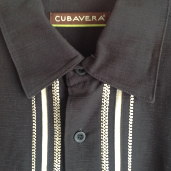 Mens Cubavera button down L - Picture 2 of 2
